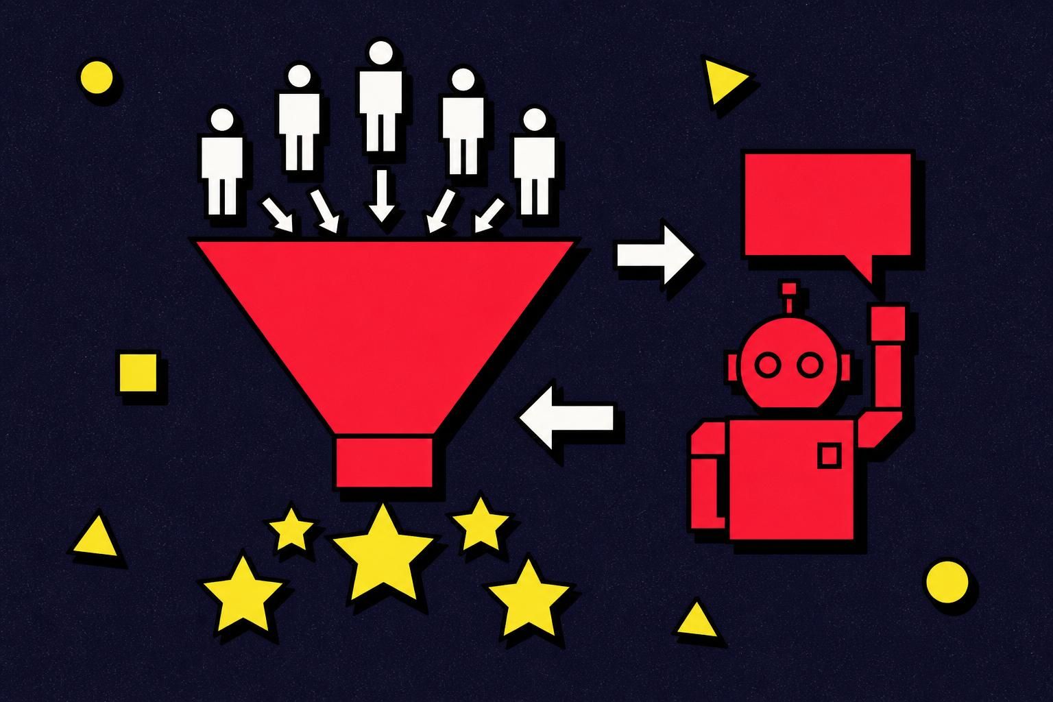 augmentez vos leads qualifiés de plus de 40% grâce à notre agent conversationnel innovant en génération de leads.