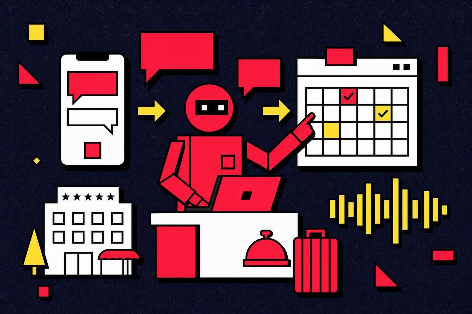 découvrez comment un chatbot pour l'hôtellerie peut automatiser la réservation et améliorer le service client, offrant une expérience fluide et efficace à vos clients.
