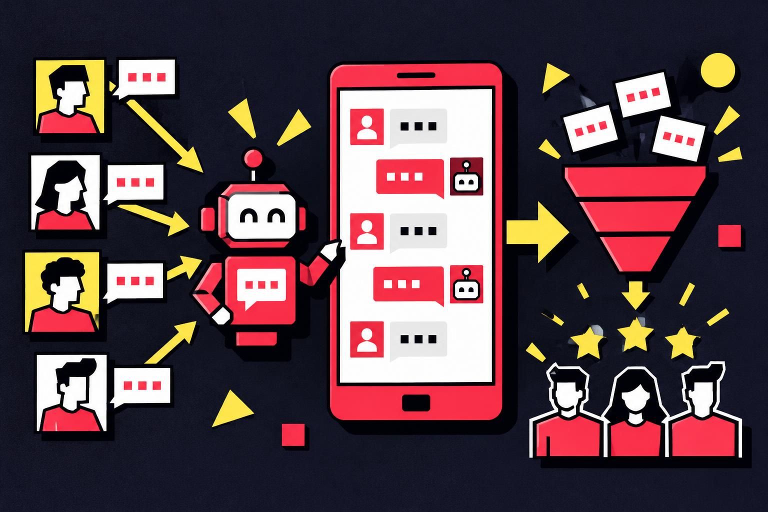 découvrez comment un chatbot facebook messenger automatise votre marketing social en 2026 : engagez vos clients, répondez instantanément et boostez vos conversions.